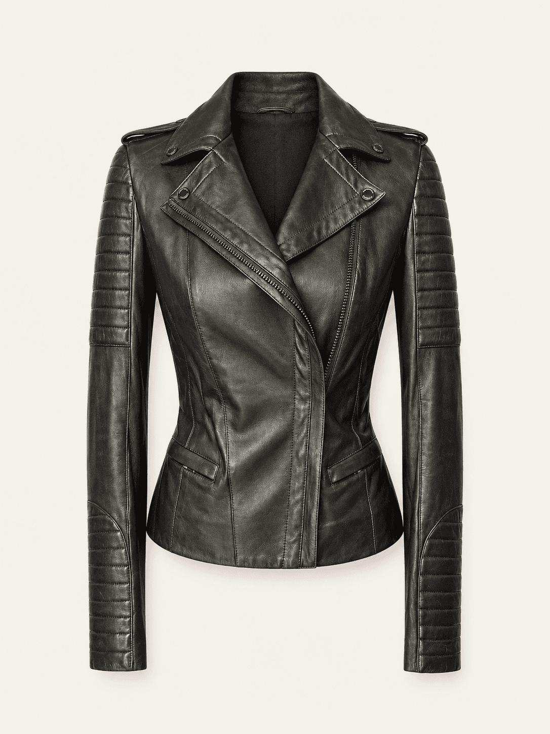 Burberry, Куртки, Куртка- косуха из гладкой кожи