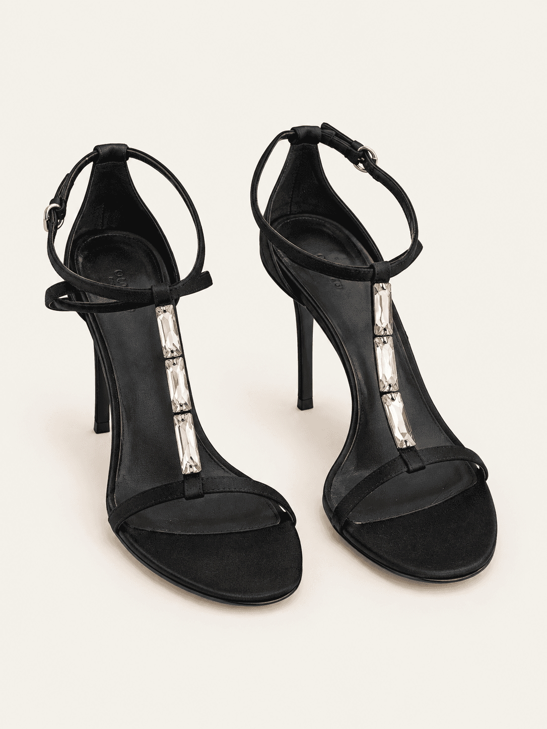 GUCCI, Туфли, Чёрные босоножки