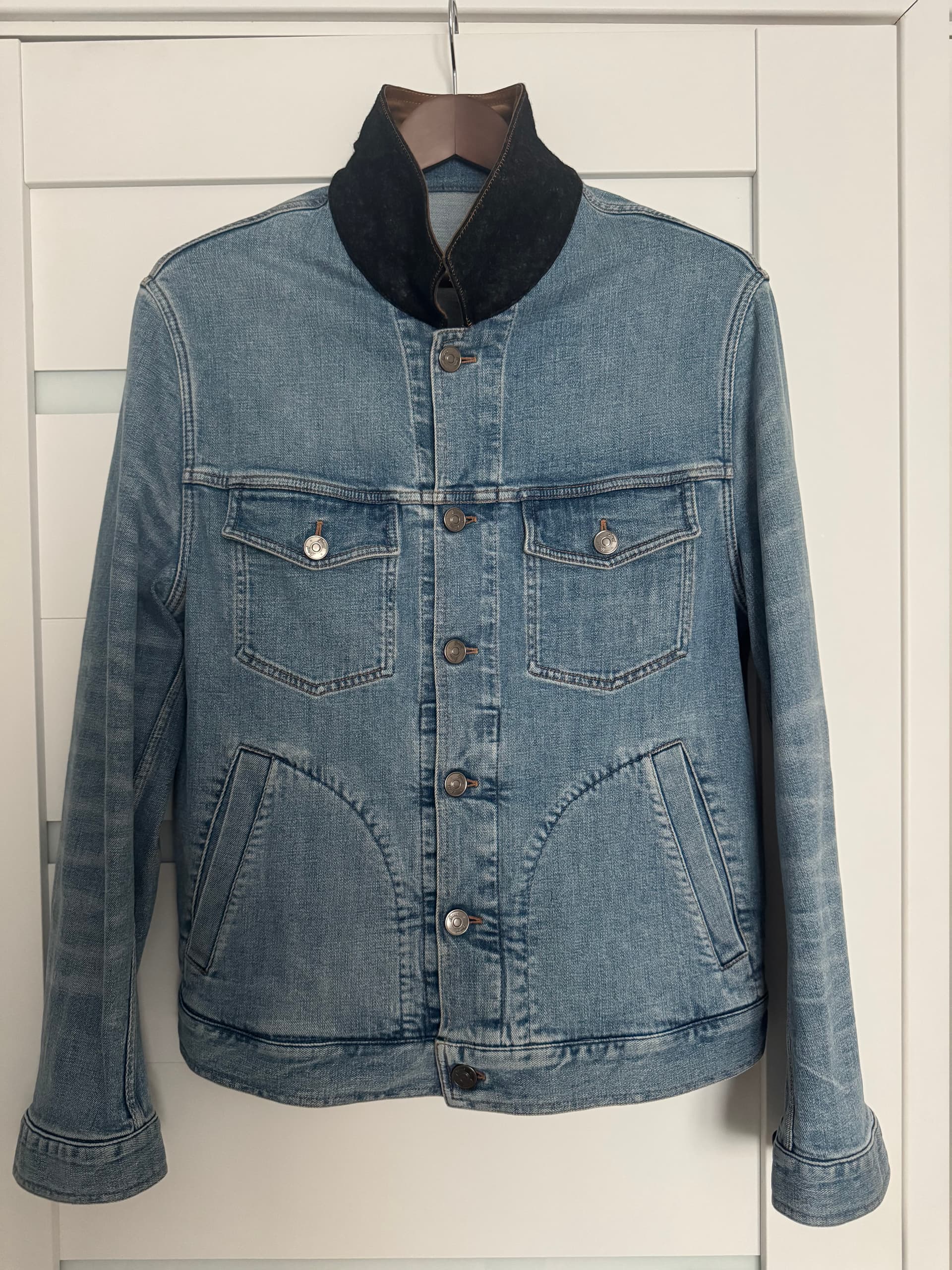 BRIONI, Джинсовые куртки, Мужская куртка Brioni, размер L, фото 4