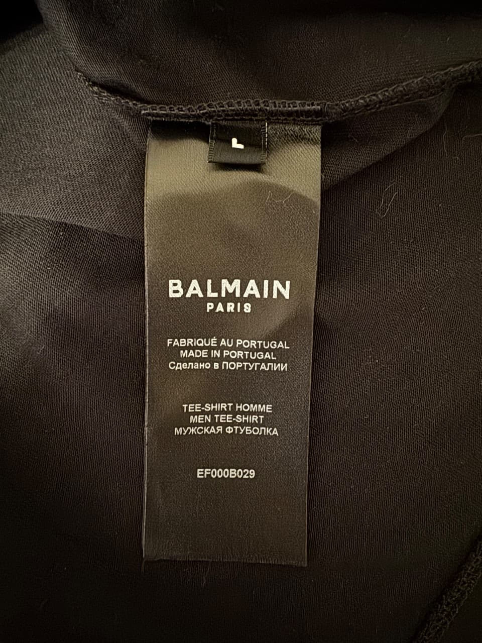 Balmain, Футболки, Футболка мужская Balmain, размер L, фото 6