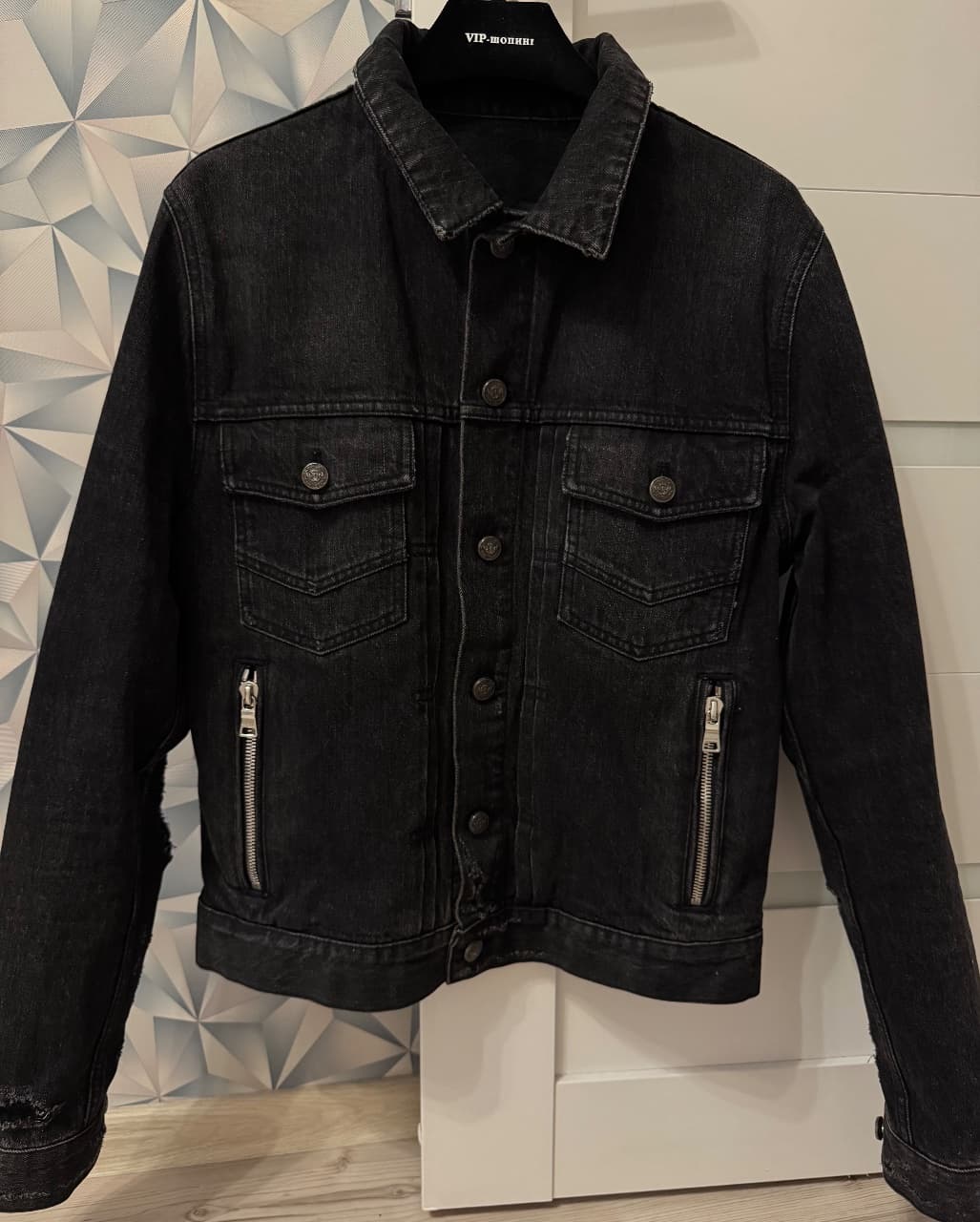 Balmain, Куртки, Джинсовая куртка Balmain, р М, фото 2