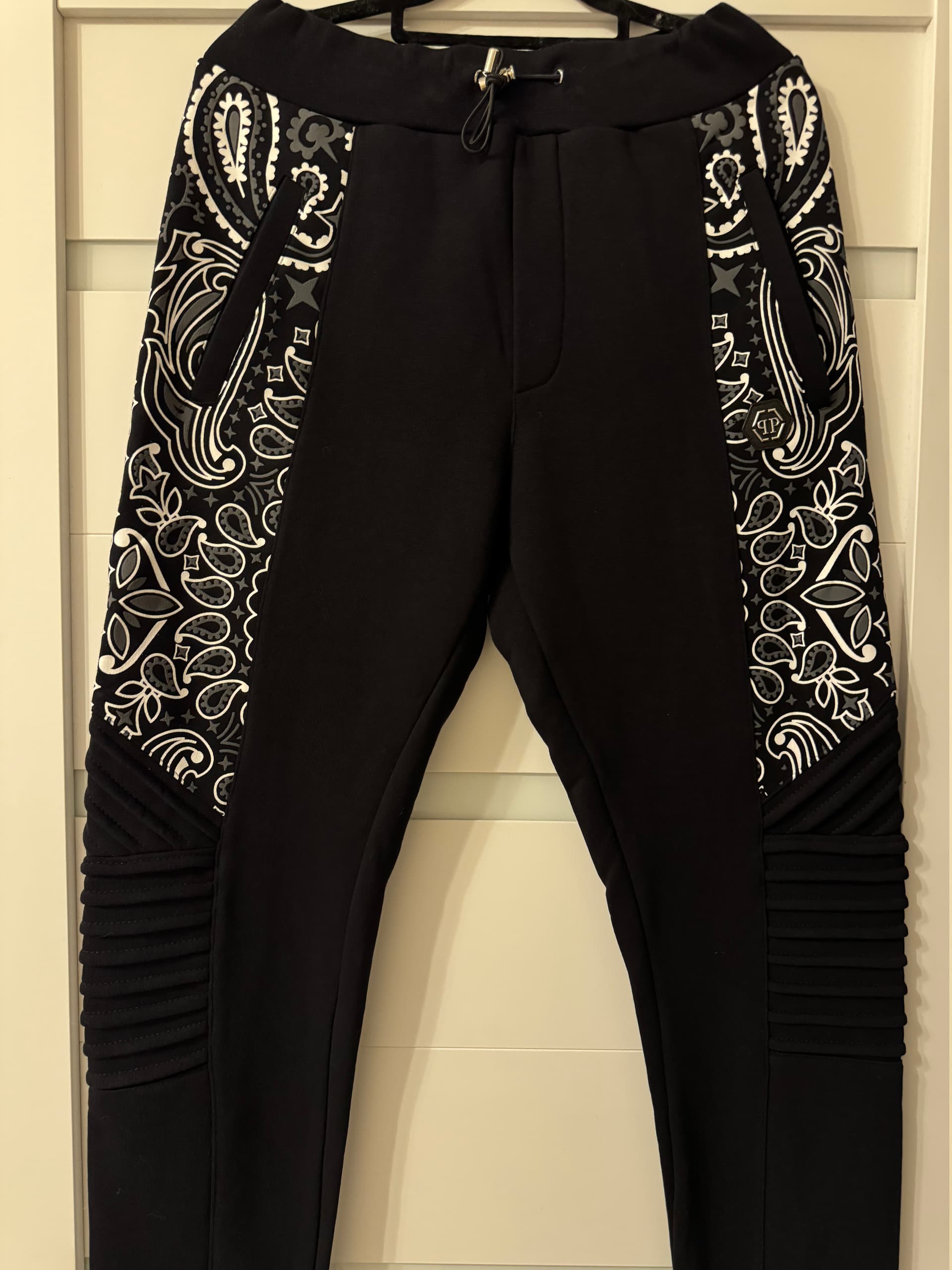 PHILIPP PLEIN, Повседневные брюки, Брюки мужские philipp plein, размер М, фото 3