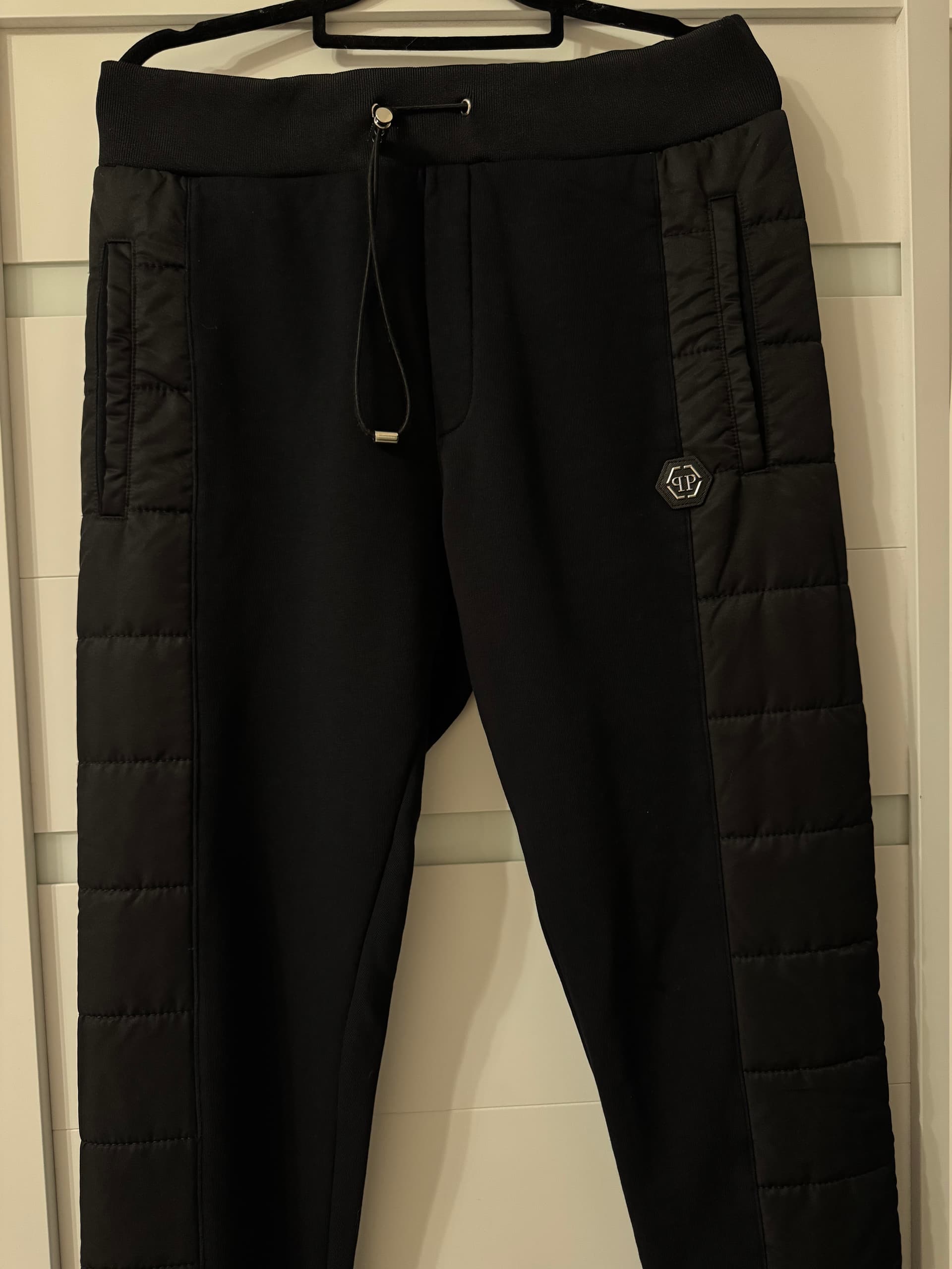 PHILIPP PLEIN, Спортивные брюки и шорты, Брюки мужские PHILIPP PLEIN, размер М, фото 3