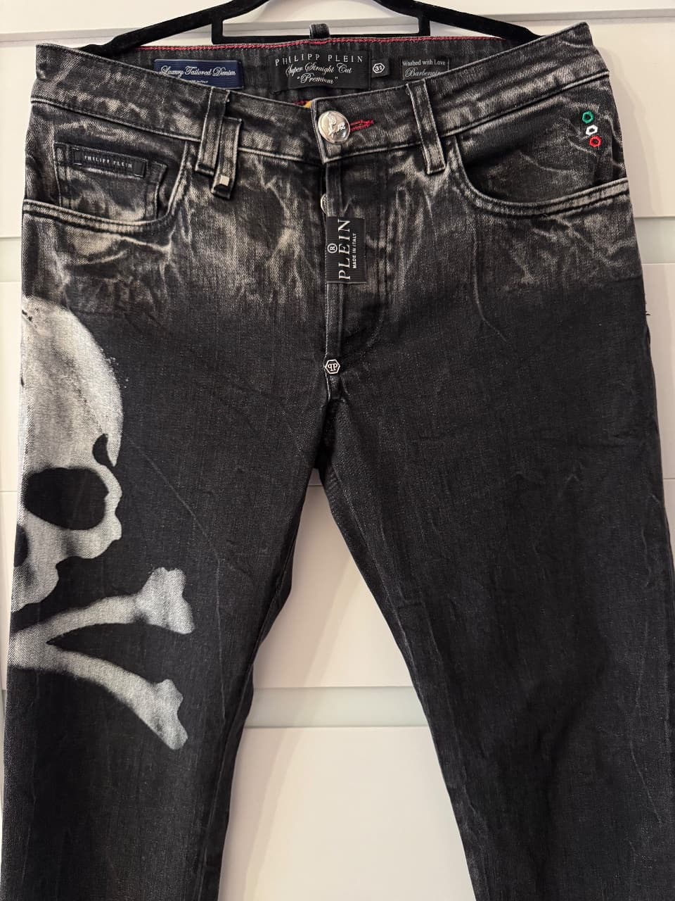 PHILIPP PLEIN, Джинсы, Мужские джинсы PHILIPP PLEIN, размер 31, фото 3