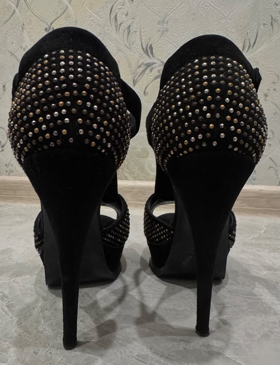 YVES SAINT LAURENT, Босоножки, Босоножки на платформе YVES SAINT LAURENT, размер 39, фото 8