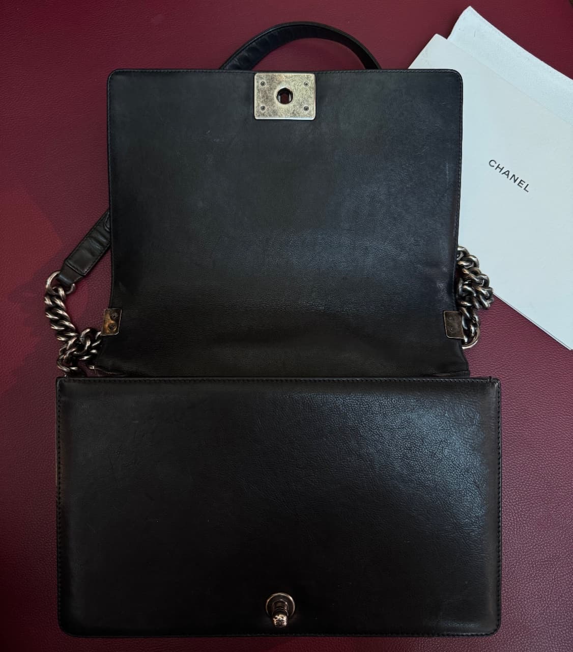 CHANEL, Клатчи и вечерние сумки, Сумка женская CHANEL BOY, фото 6