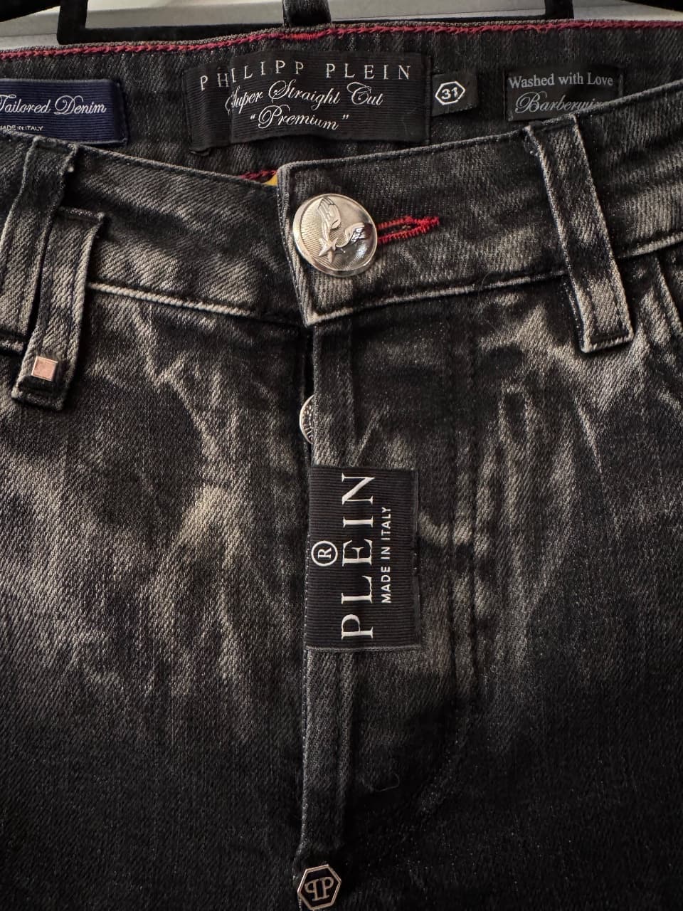 PHILIPP PLEIN, Джинсы, Мужские джинсы PHILIPP PLEIN, размер 31, фото 4