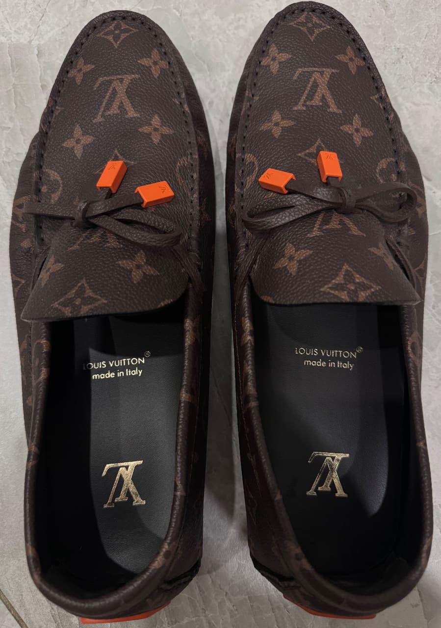 Louis Vuitton, Лоферы, Мужские мокасины Louis Vuitton, размер 42, фото 3