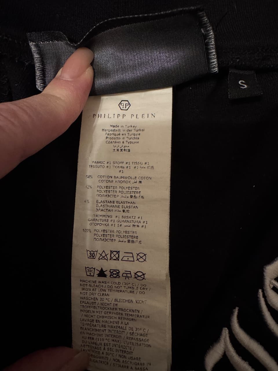 PHILIPP PLEIN, Спортивные брюки и шорты, Брюки мужские PHILIPP PLEIN, размер S, фото 6