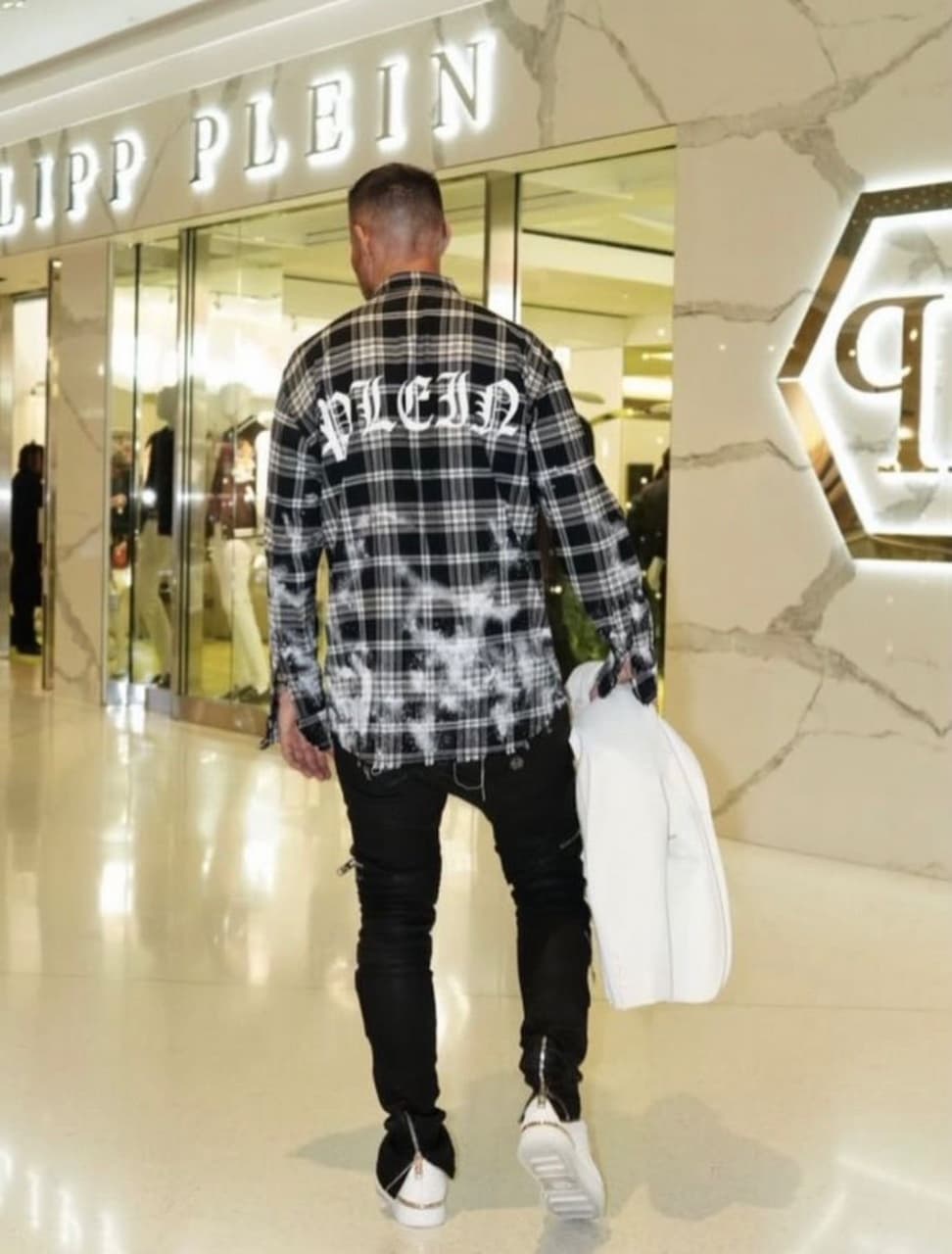 PHILIPP PLEIN, Кэжуал рубашки, Рубашка мужская PHILIPP PLEIN, размер L, фото 10