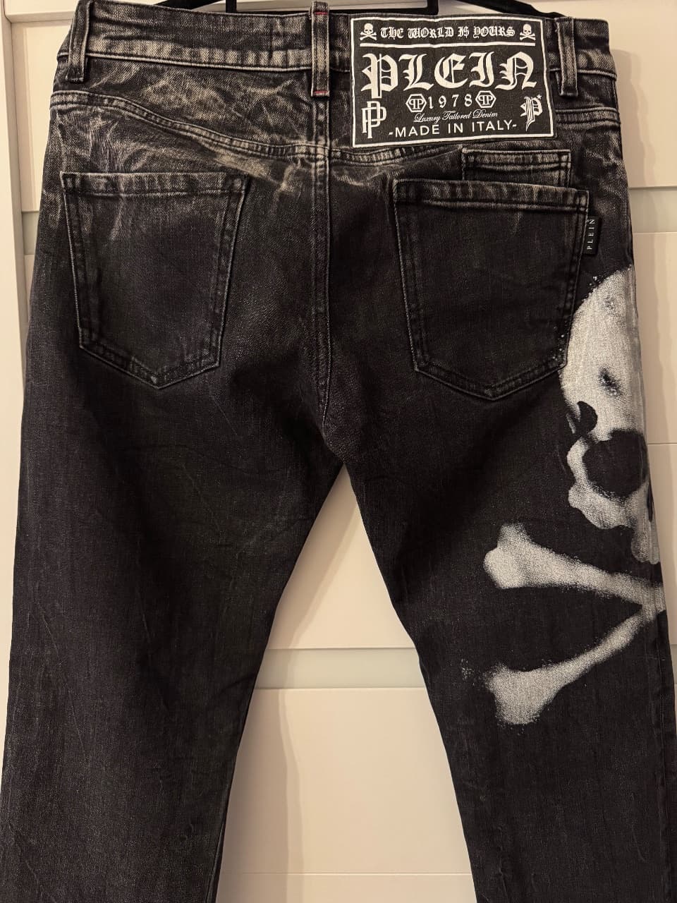 PHILIPP PLEIN, Джинсы, Мужские джинсы PHILIPP PLEIN, размер 31, фото 6