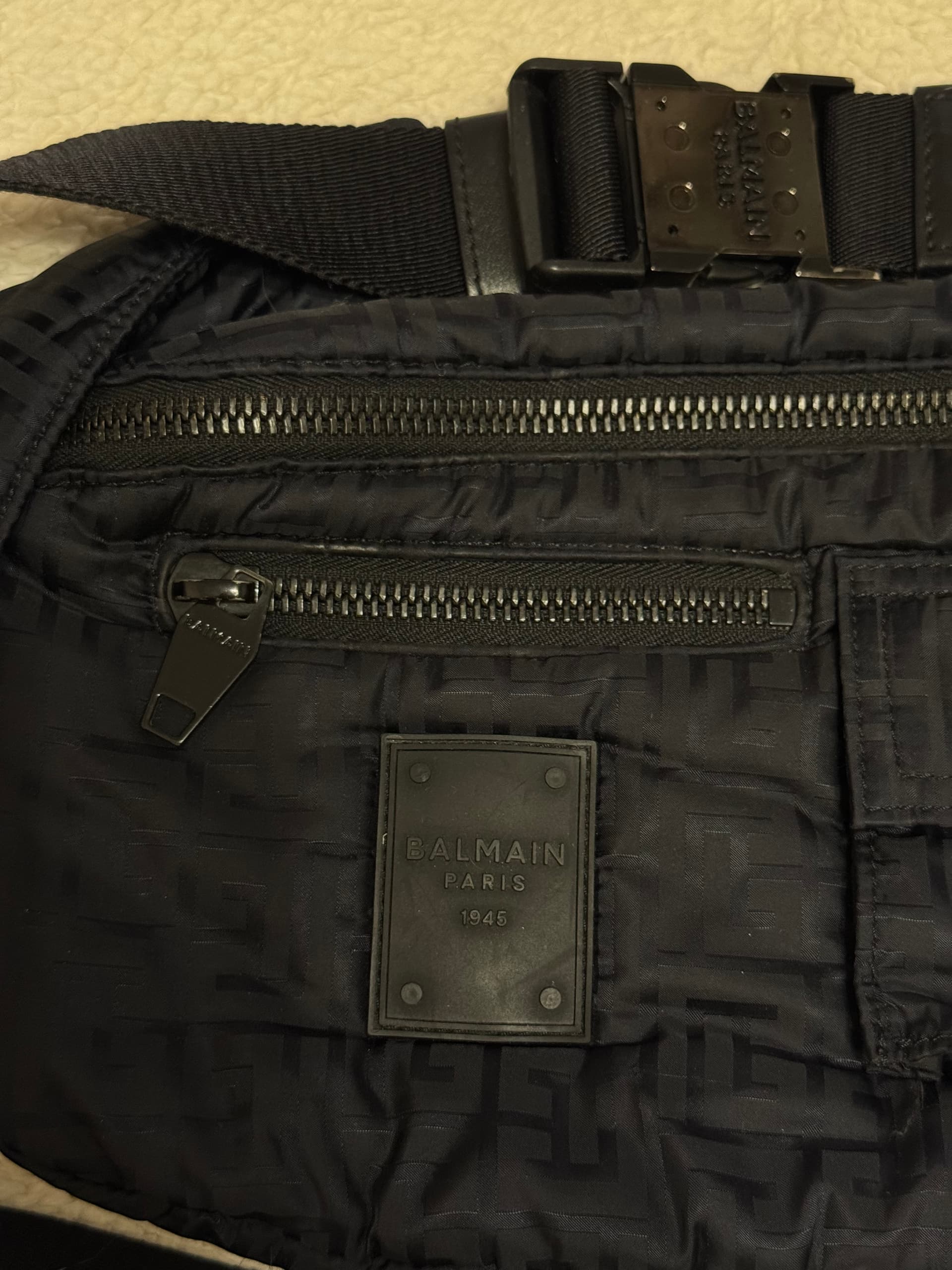 Balmain, Поясные сумки, Сумка поясная мужская Balmain, фото 3
