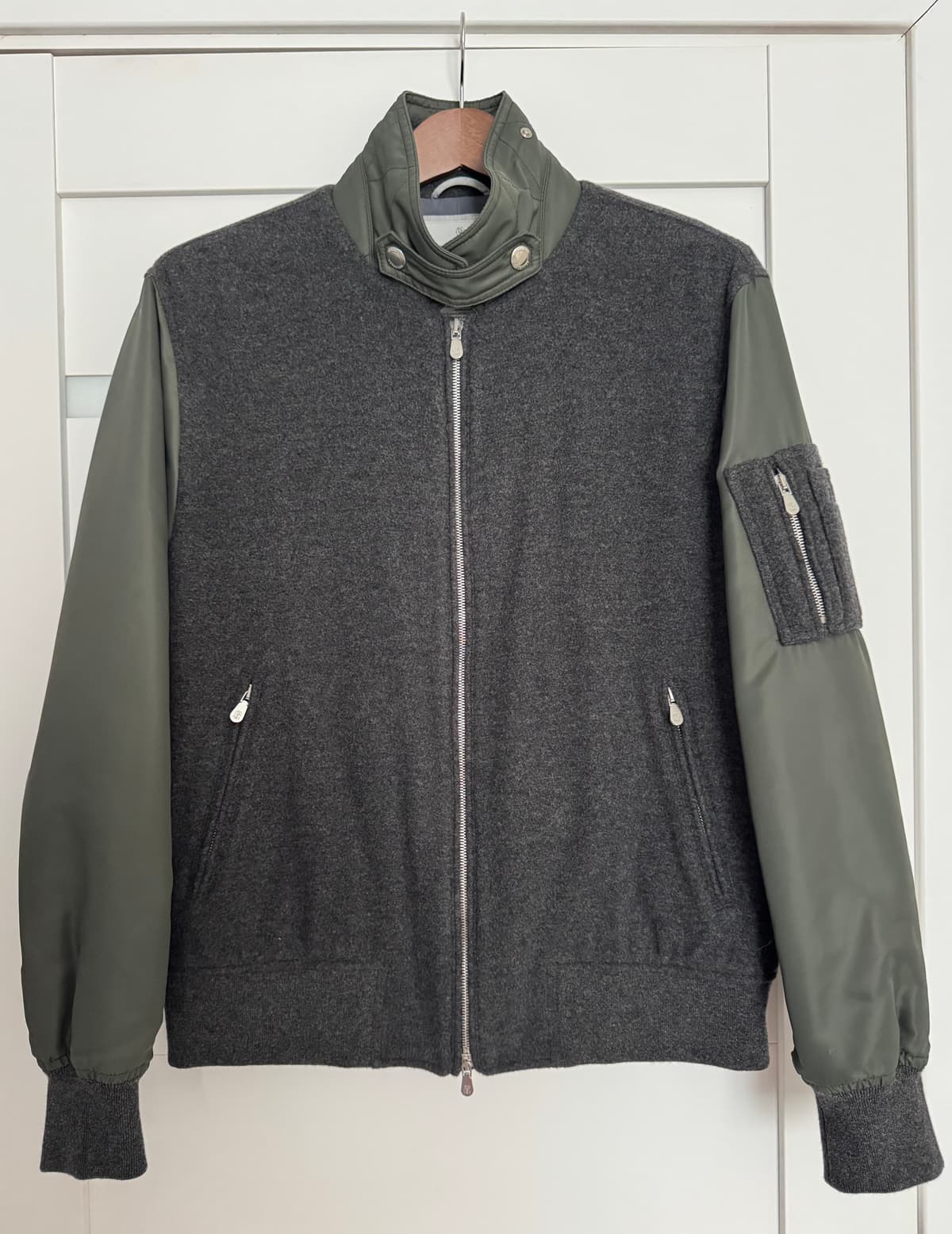Brunello Cucinelli, Джинсовые куртки, Куртка мужская Brunello Cucinelli, размер М, фото 2