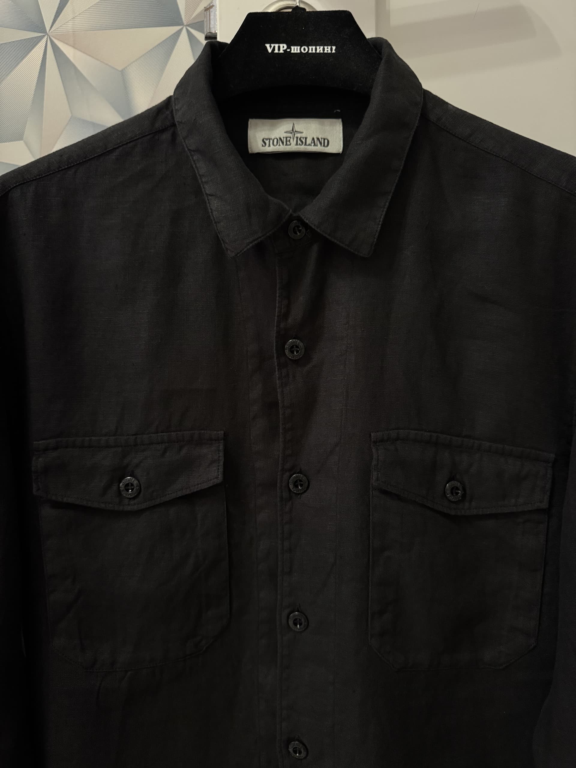 Stone Island, Рубашки, Рубашка мужская Stone Island, размер S, фото 4