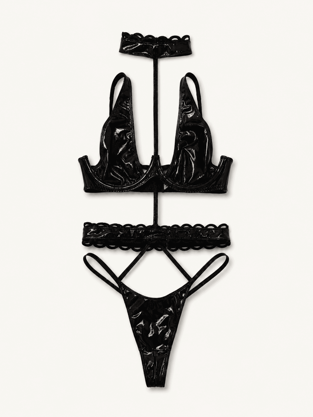 AGENT PROVOCATEUR, Черное боди, размер XS