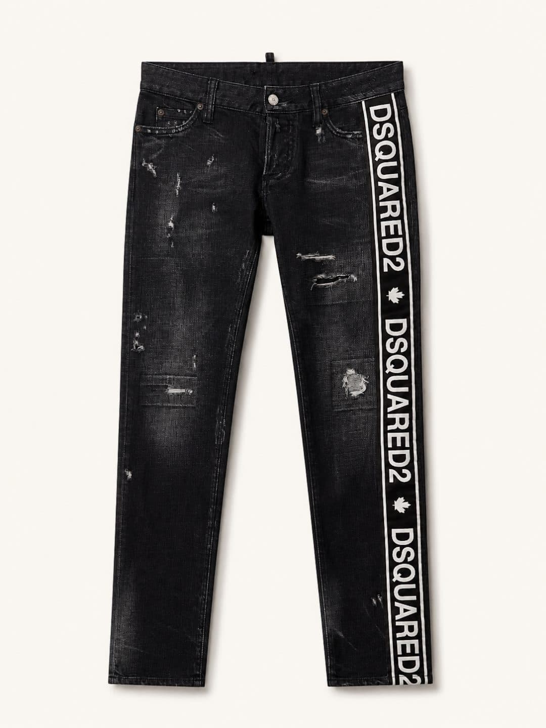 Dsquared2, Прямые джинсы, Джинсы женские Dsquared2, размер 36