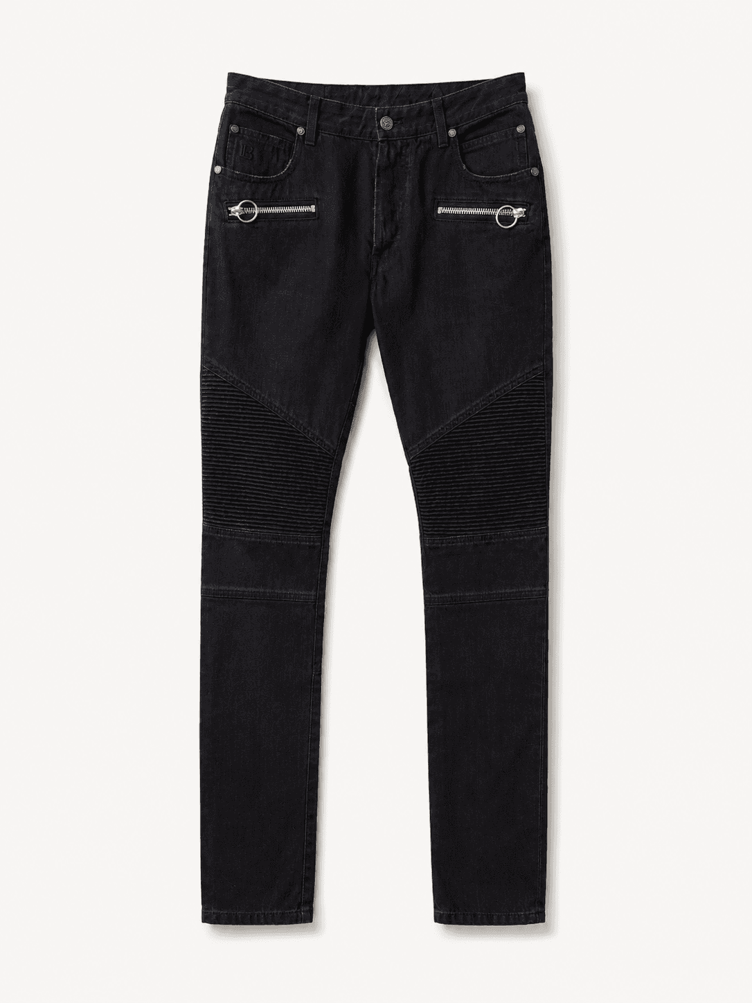 Balmain, Прямые джинсы, Брюки мужские Balmain, размер 30