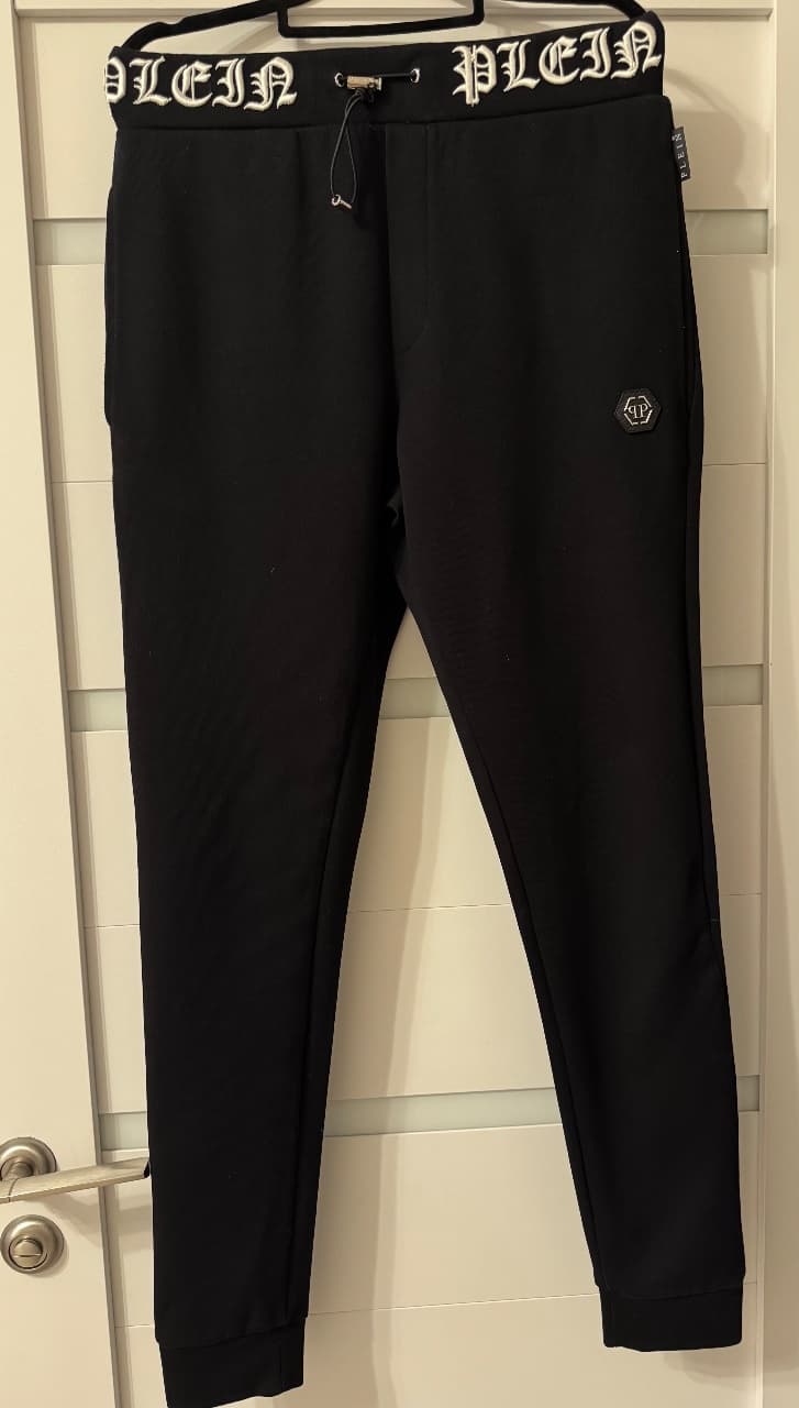 PHILIPP PLEIN, Спортивные брюки и шорты, Брюки мужские PHILIPP PLEIN, размер S, фото 2