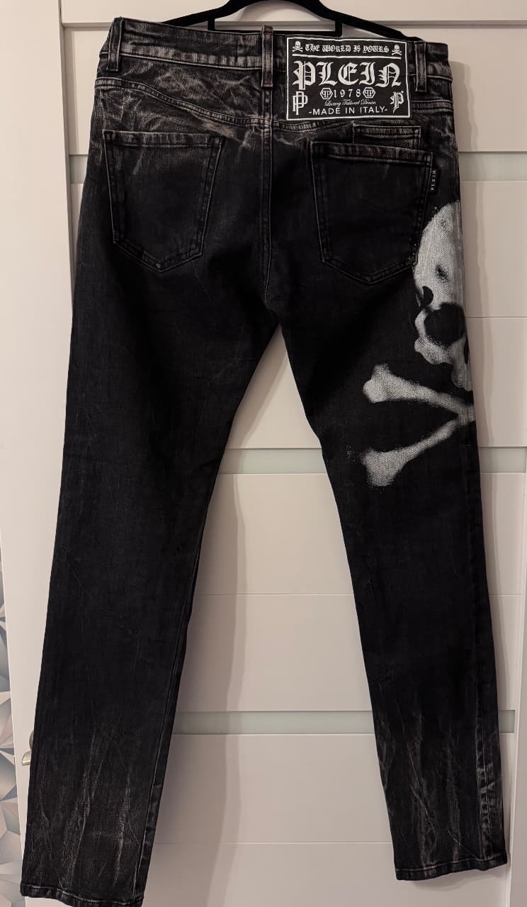 PHILIPP PLEIN, Джинсы, Мужские джинсы PHILIPP PLEIN, размер 31, фото 5