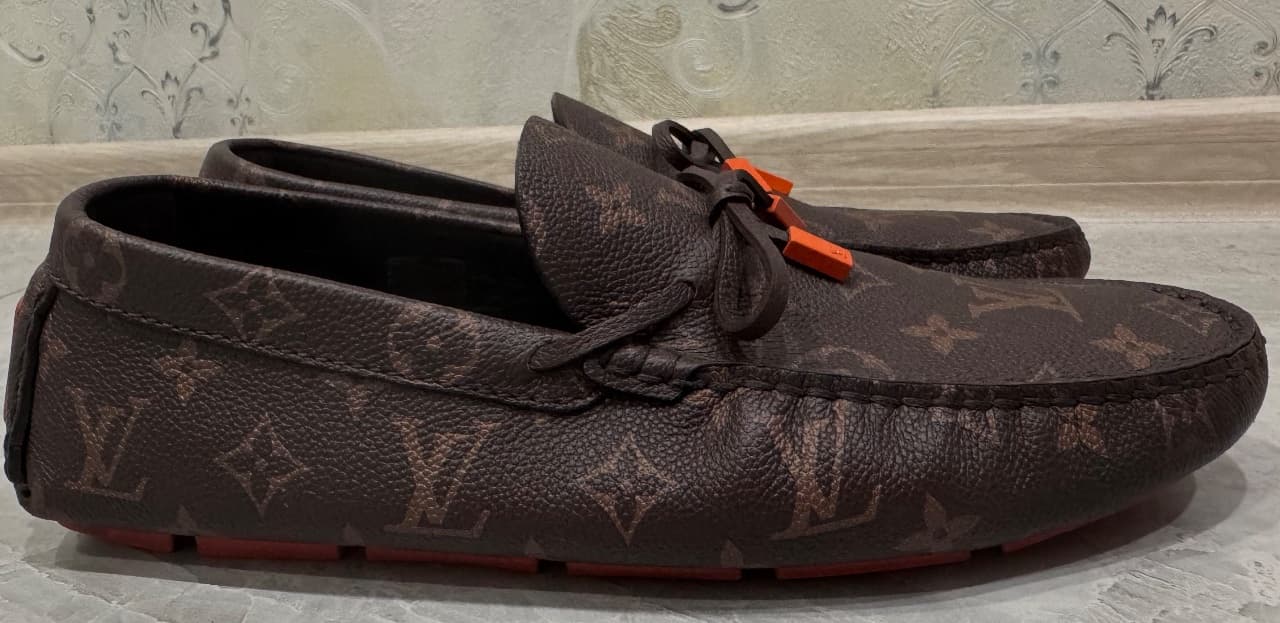 Louis Vuitton, Лоферы, Мужские мокасины Louis Vuitton, размер 42, фото 4