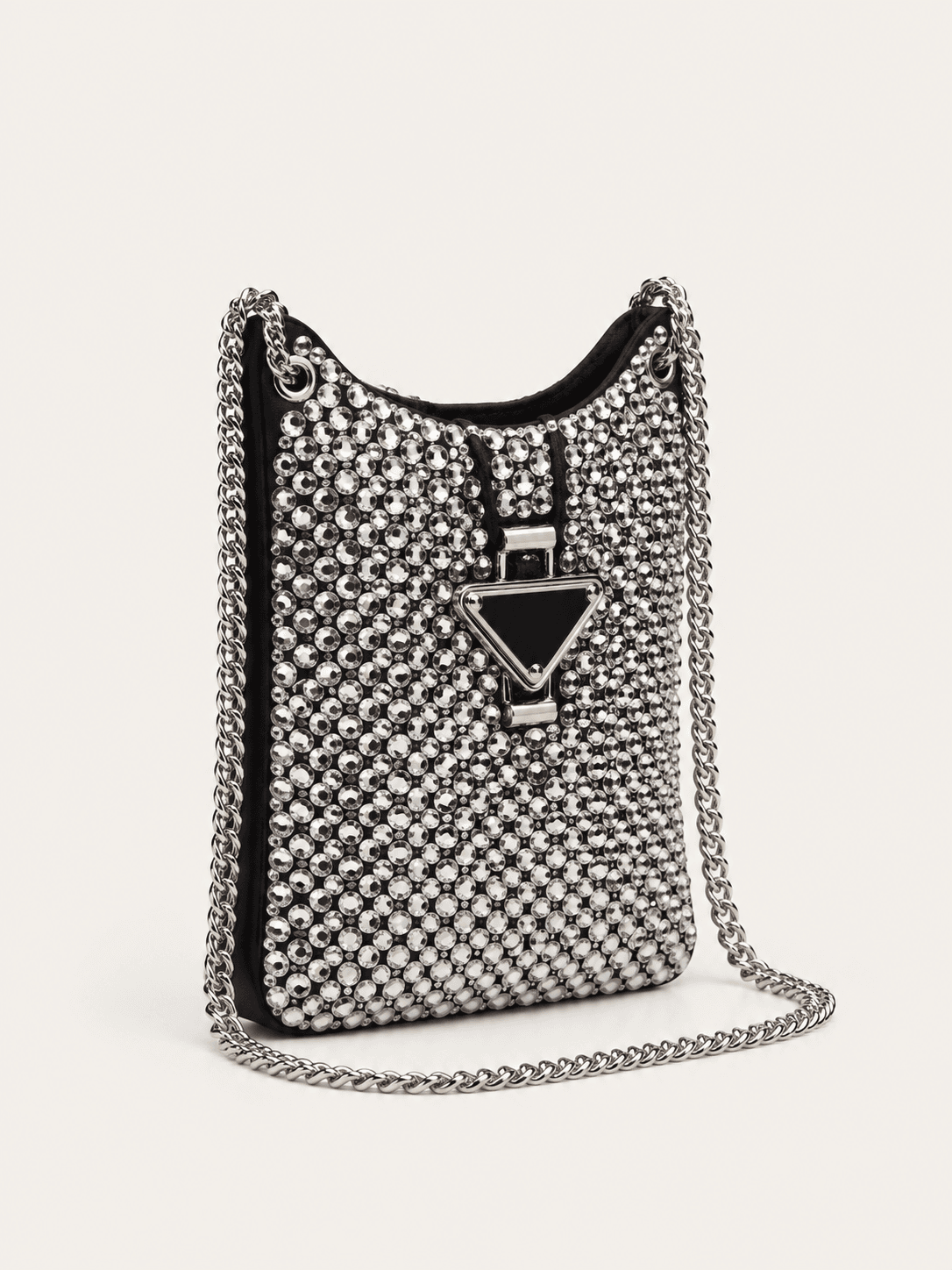 PRADA, Клатчи и вечерние сумки, Серебряная сумка, фото 1