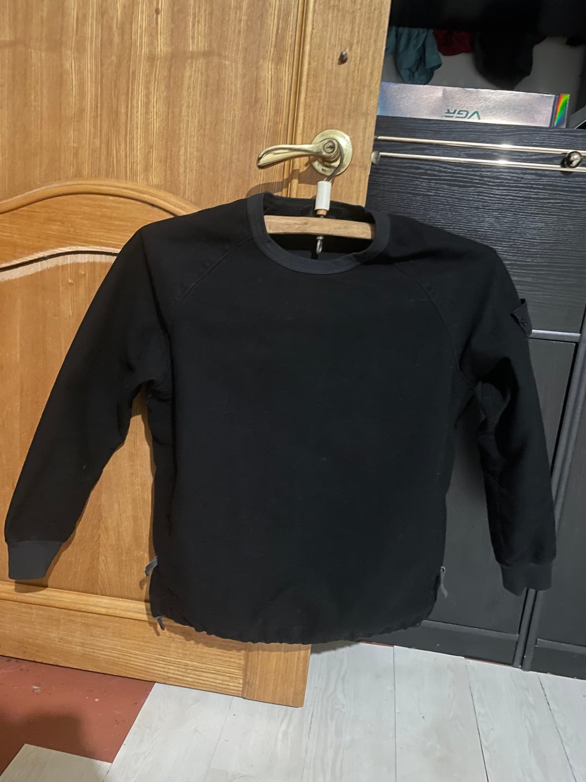 Stone Island, Худи и толстовки, Чёрная толстовка, фото 2