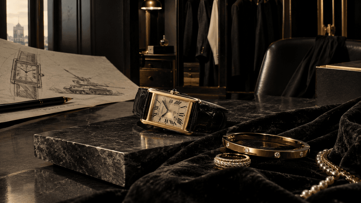 Cartier Tank: как военный эскиз стал иконой ювелирного дома
