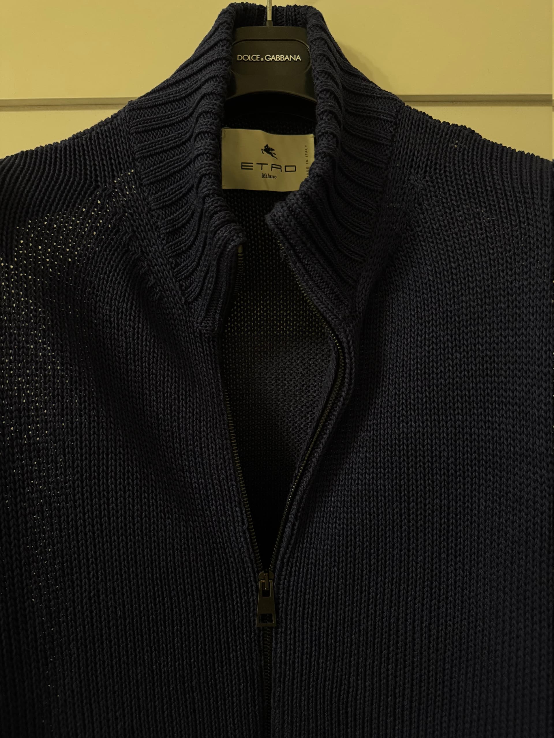 ETRO, Другое, Синий свитер мужской ETRO, размер M, фото 5