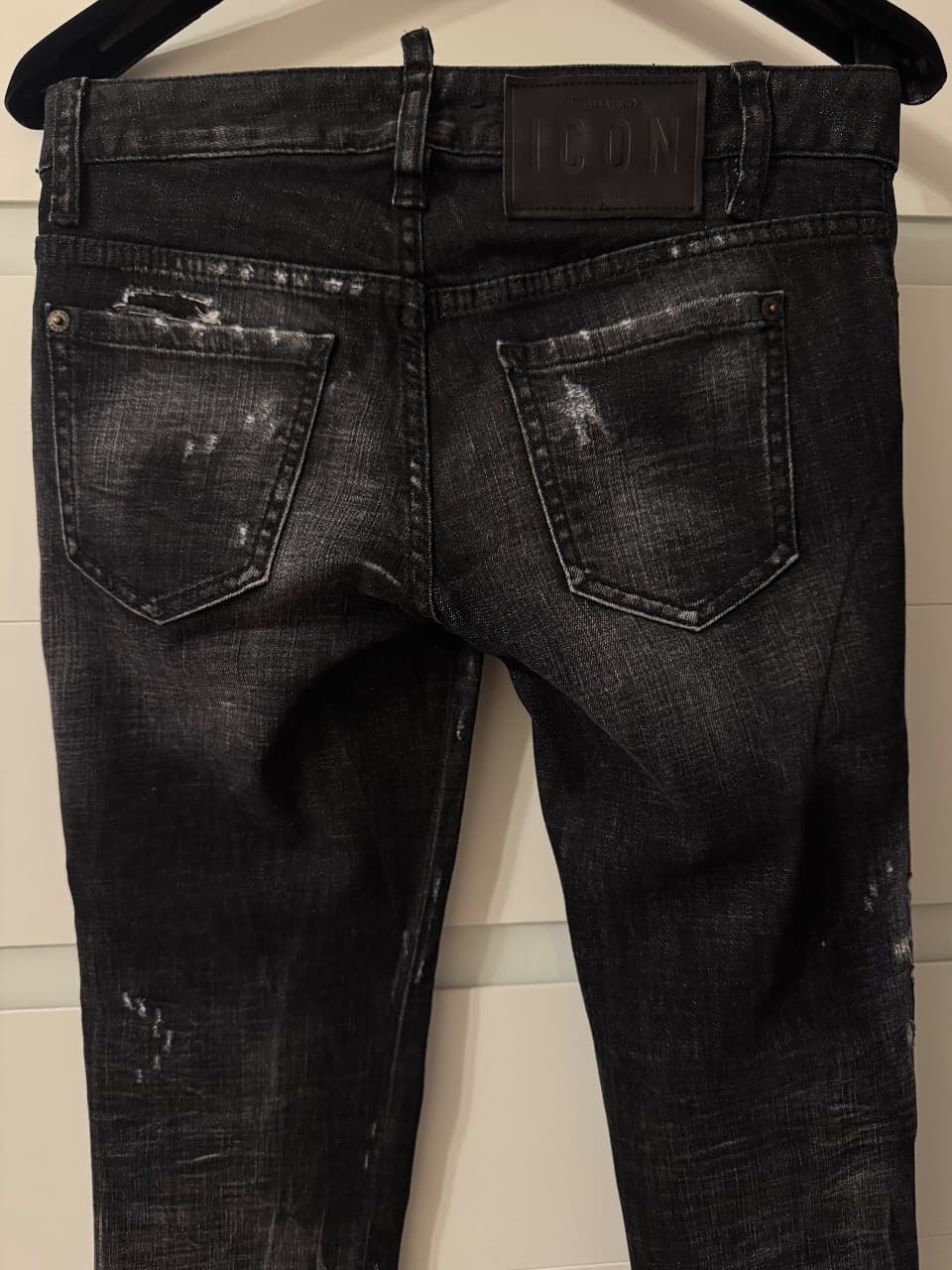 Dsquared2, Прямые джинсы, Джинсы женские Dsquared2, размер 36, фото 6