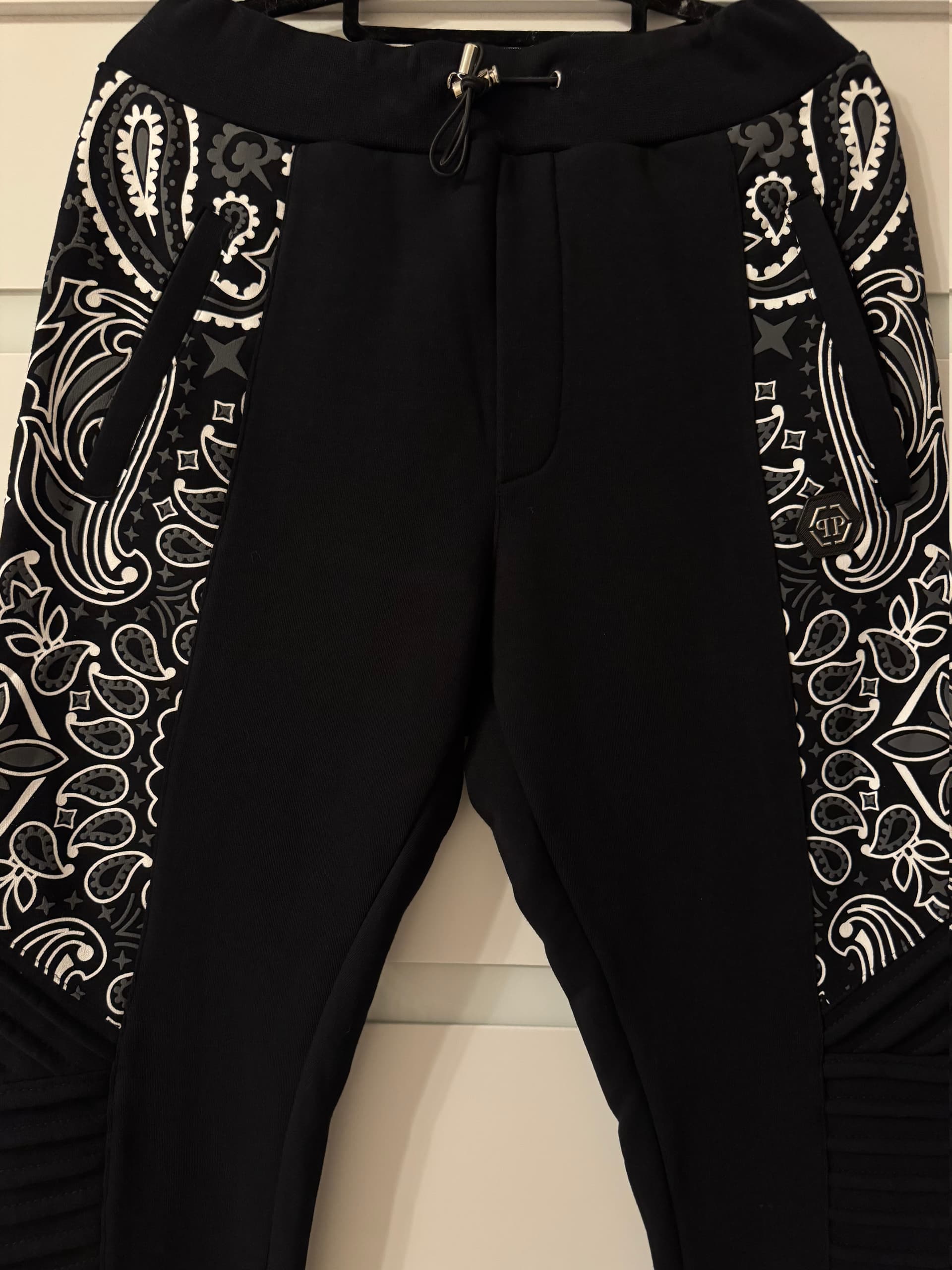 PHILIPP PLEIN, Повседневные брюки, Брюки мужские philipp plein, размер М, фото 4