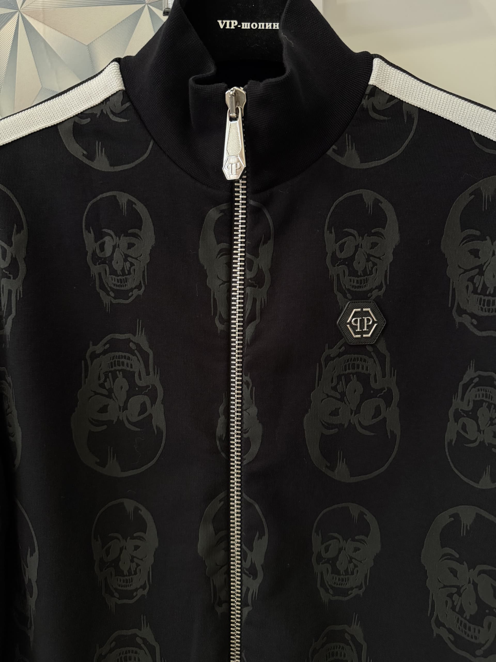 PHILIPP PLEIN, Джемперы и свитеры, Кофта мужская PHILIPP PLEIN, размер М, фото 3