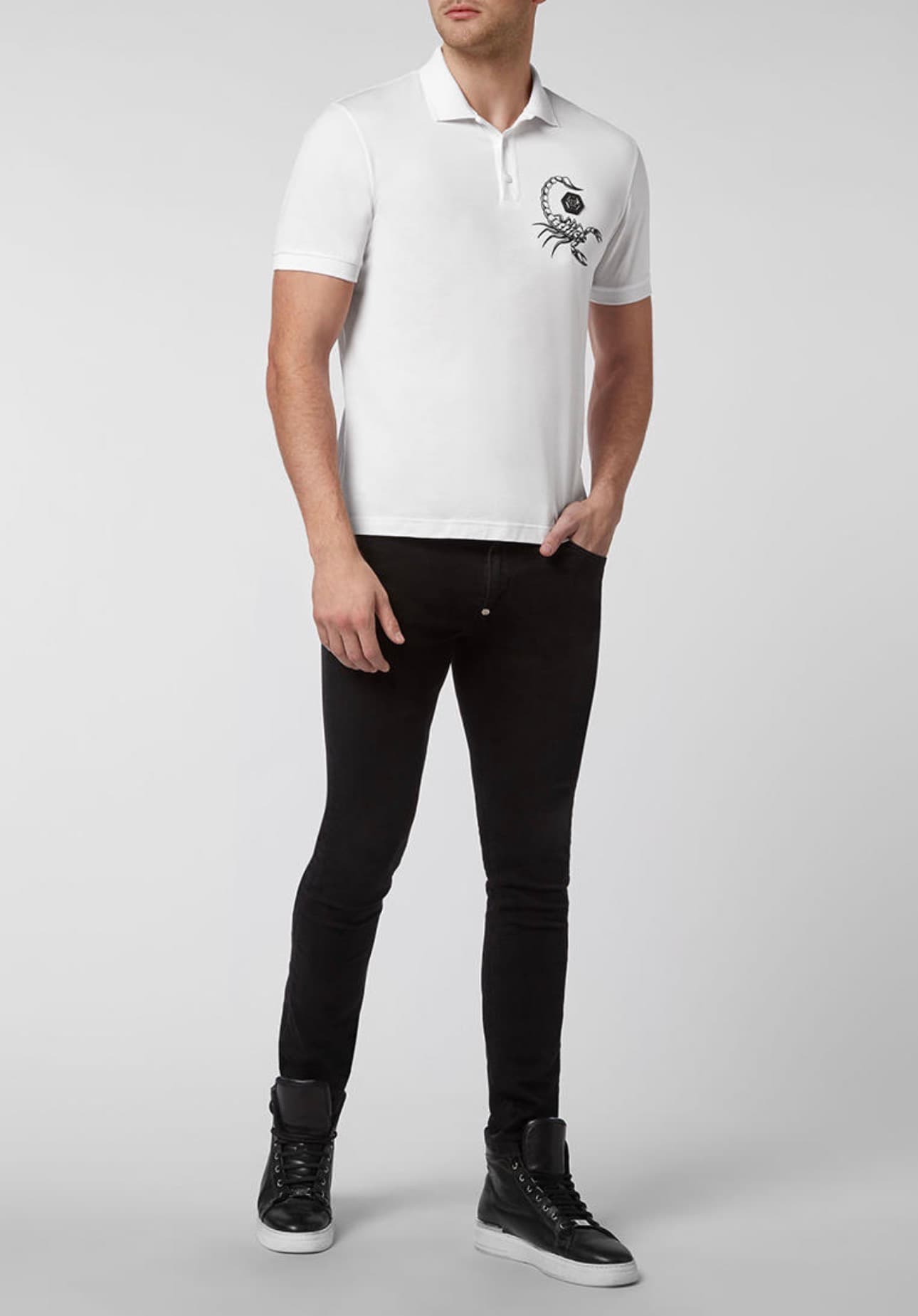 PHILIPP PLEIN, Футболки, Поло Philipp Plein мужское, размер М, фото 9