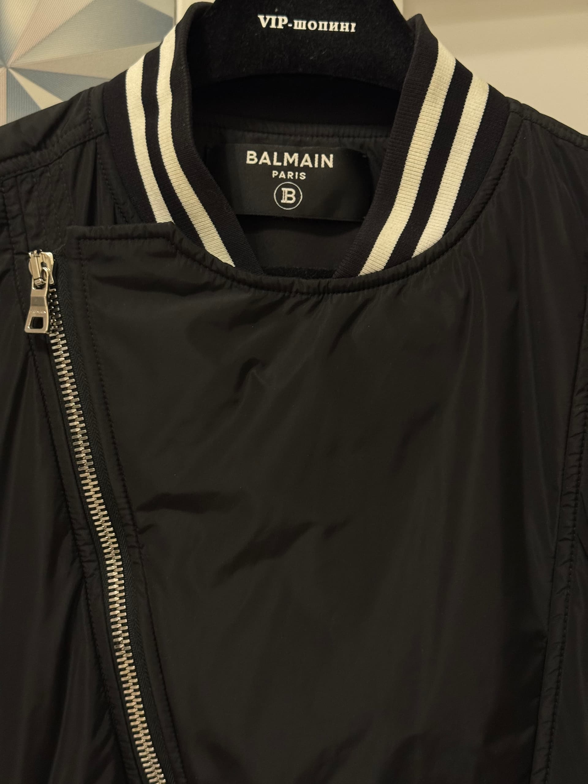 Balmain, Куртки, Бомбер мужской Balmain, размер 50, фото 4