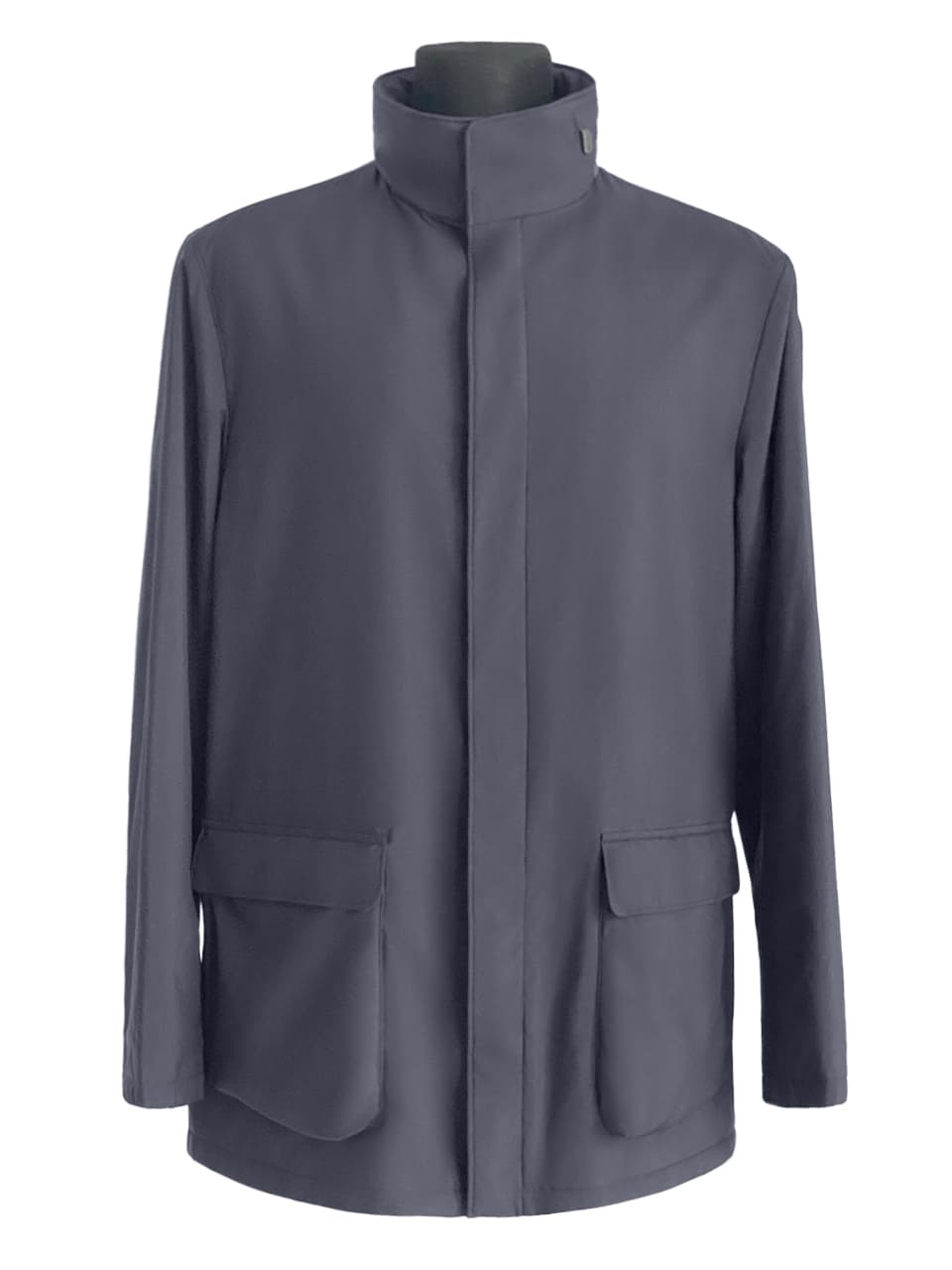 LORO PIANA, Куртки, Утепленная куртка с воротником- стойкой и накладными карманами, фото 2