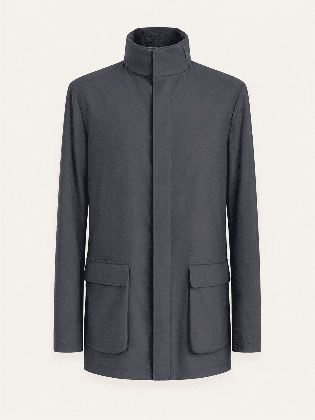 LORO PIANA, Куртки, Утепленная куртка с воротником- стойкой и накладными карманами, фото 1