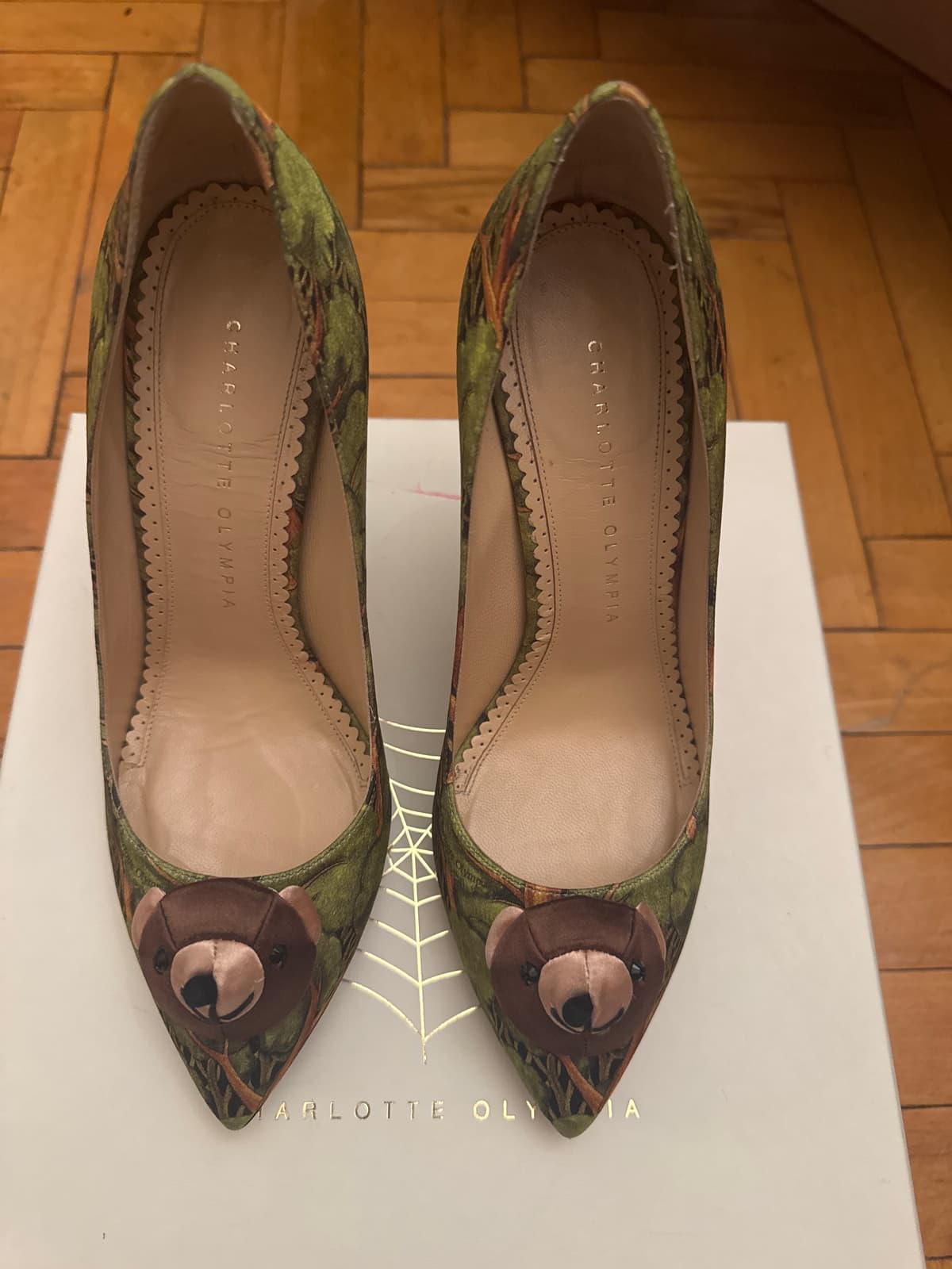 CHARLOTTE OLYMPIA, Туфли, Зелёные туфли, фото 2