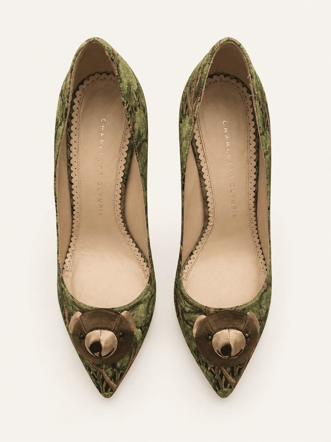 CHARLOTTE OLYMPIA, Туфли, Зелёные туфли, фото 1